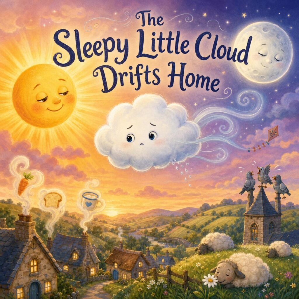The Sleepy Little Cloud Drifts Home