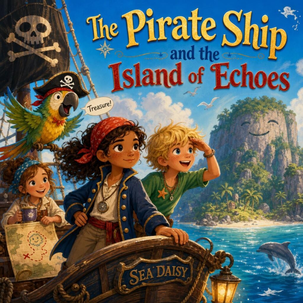 The Pirate Ship and the Island of Echoes